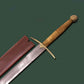 40" Einherjar Blade of Valhalla Damascus Steel Viking Longsword By Cosplay Swords