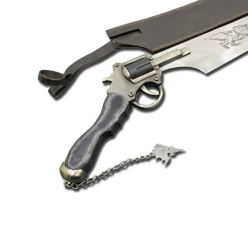 Squall Leonhart Gunblade Full Size Final Fantasy Revolver Sword  By Cosplay Sword