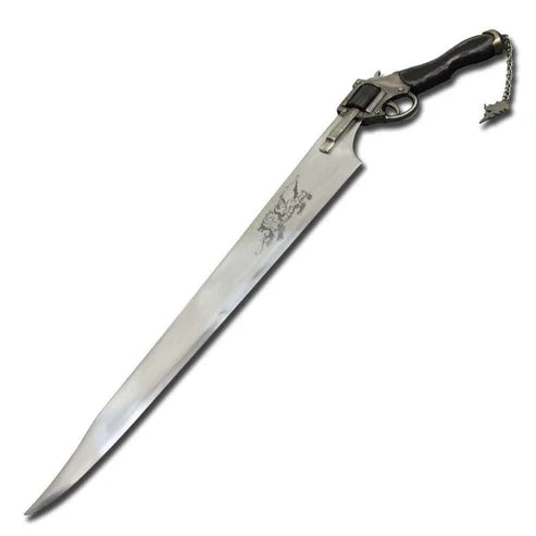Squall Leonhart Gunblade Full Size Final Fantasy Revolver Sword  By Cosplay Sword