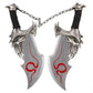 Authentic God of War Blades of Chaos Replica Twin Kratos Swords By Cosplay Swords