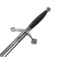 41.5" Highland Claymore Sword Black Medieval Greatsword Replica Cosplay Swords