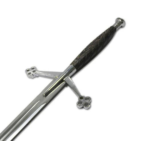 41.5" Highland Claymore Sword Black Medieval Greatsword Replica Cosplay Swords