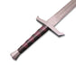 Handmade King Arthur Excalibur Movie Replica 42" Damascus Steel Sword by Cosplay Swords