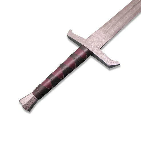 Handmade King Arthur Excalibur Movie Replica 42" Damascus Steel Sword by Cosplay Swords