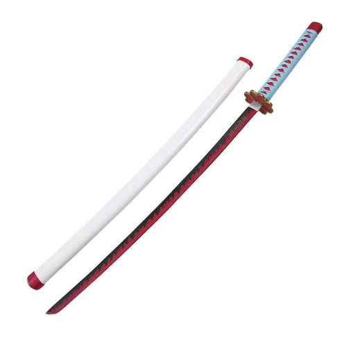 Hand Forged Mitsuri Kanroji Love Hashira Katana 41" Carbon Steel Demon Slayer Sword Replica