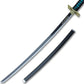 Muichiro Tokito Nichirin Sword 41" Carbon Steel Demon Slayer Katana Mist Hashira Replica