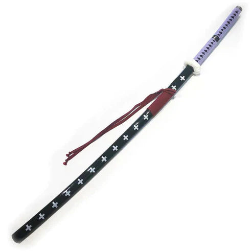 Trafalgar Law Kikoku Sword 42" Full Tang High Carbon Steel Anime Katana Replica