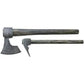 Floki Replica Set Hand Forged Bearded Axe  with Ash Wood Handles By Cosplay Swords