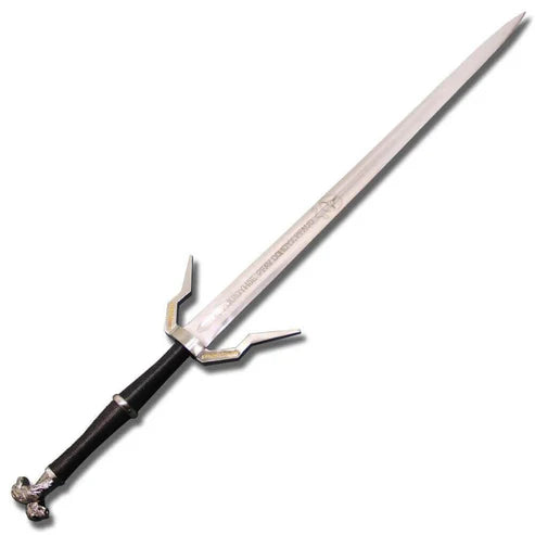 Handmade Geralt of Rivia Silver Rune Sword Replica Witcher 3 By Cosplay Swords