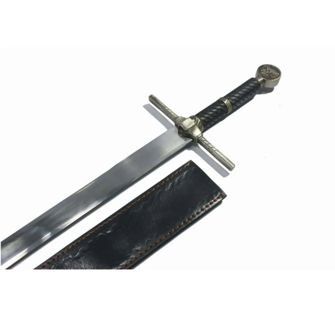 Handmade Witcher Steel Sword of Geralt of Rivia 37" Geralt Steel Replica By Cosplay Swords