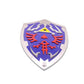Legend of Zelda Triforce Metal Shield Link’s Awakening Hylian Replica By Cosplay Sword