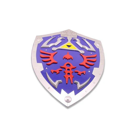 Legend of Zelda Triforce Metal Shield Link’s Awakening Hylian Replica By Cosplay Sword